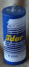 pila R600    1,5v  tudor