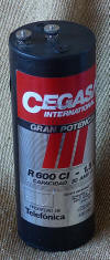 pila R600    1,5v  cegasa